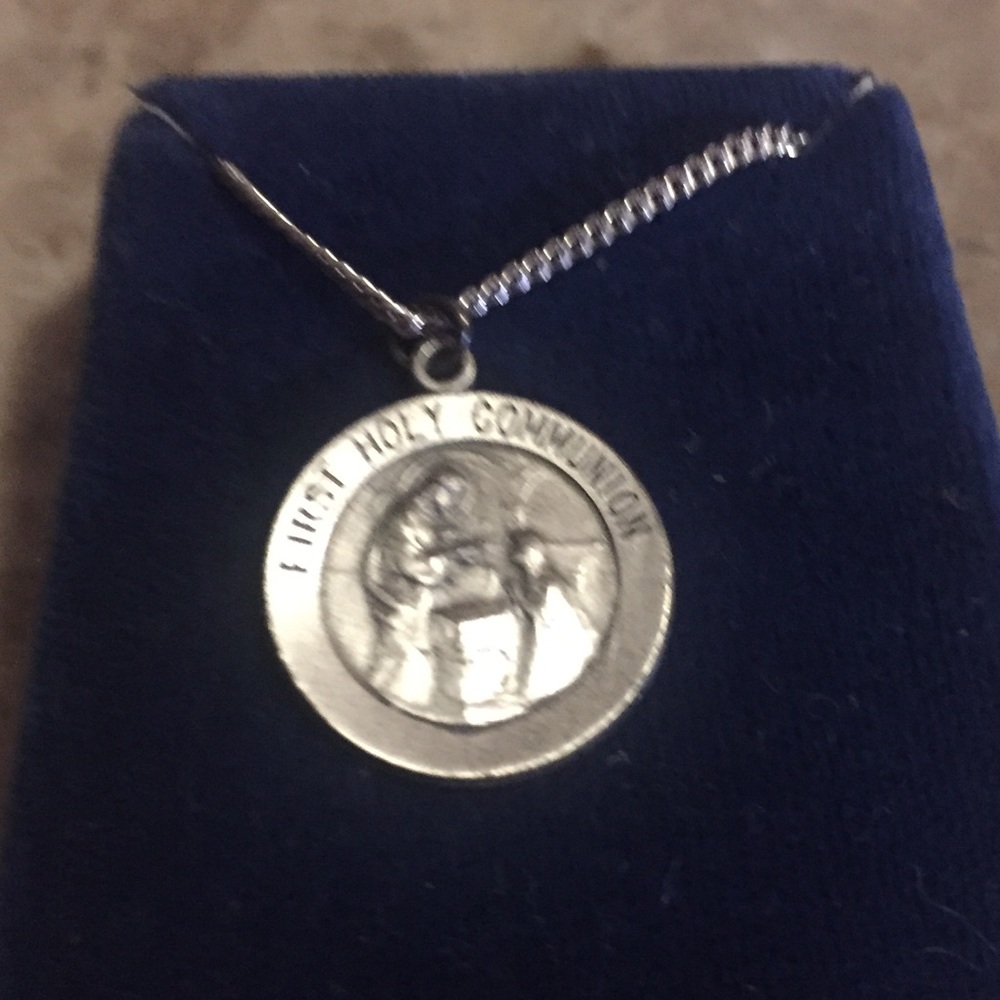 First Holy Communion medallion